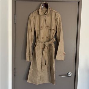Max Studio Beige Trench Coat